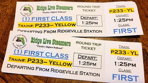 Ridge Live Steamers 2 Taking A Ride