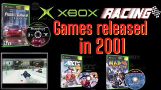 Year 2001 released Racing Games for Microsoft Xbox