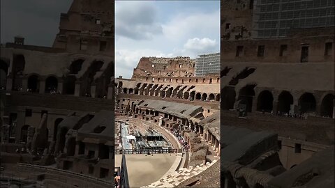 Enter the legendary Coliseum and relive the epic battles of brave gladiators ⚔️🏟️ #gladiator