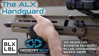 The ALX handguard for the Desert Tech MDRX