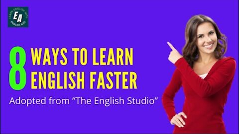 8 Ways to Learn English Faster