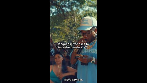 Jacquees proposes to Deiondra Sanders! 💍✨#jacquees #deiondrasanders