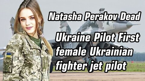 Natasha Perakov Ukraine Pilot First female Ukrainian fighter jet pilot