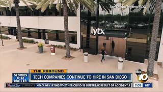 Tech companies continue to hire in San Diego