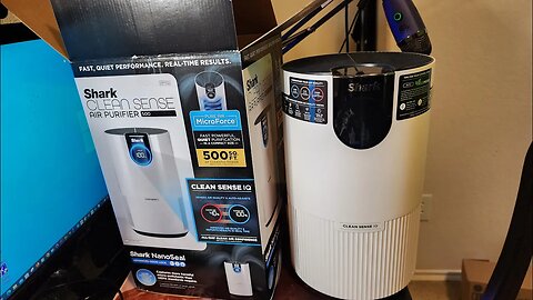 Shark Clean Sense Air Purifier 500 Unboxing and Testing - Terrible Allergies - Don't Move To Texas!