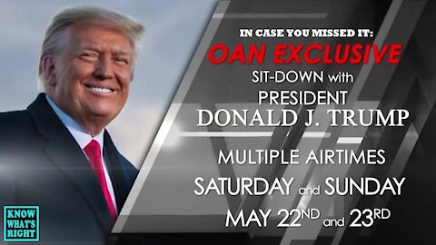 PRESIDENT TRUMP EXCLUSIVE INTERVIEW ON OAN WITH CHANEL RION