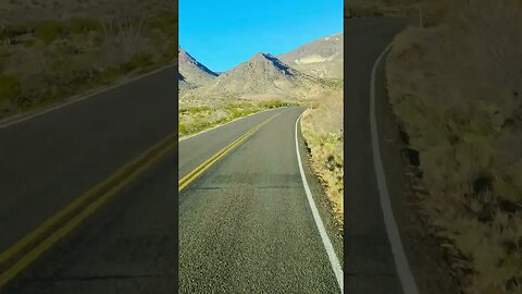 Driving through Big Bend National Park enjoying the scenery #shorts #vanlife #travel #trending #usa