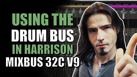 Drum Mix Harrison Mixbus | How to Mix in Harrison Mxibus V9