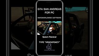 GTA: San Andreas - Spawn Racecar (Cheat for PC)