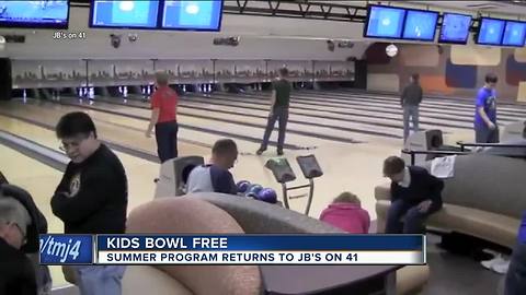 Kaylie Longley joins Today's TMJ4 to discuss the Kids Bowl Free program