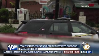 SWAT standoff leads to officer-involved shooting