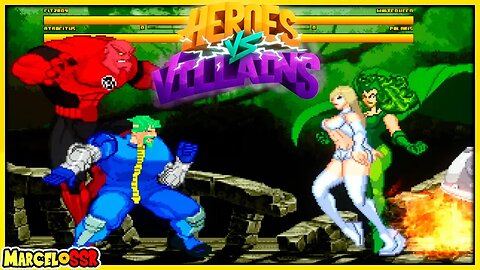 Fitz Roy & Atrocitus Vs. White Queen & Polaris - Heroes X Villains M.U.G.E.N