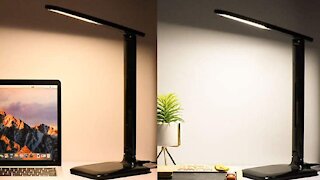 TOPELEK LED Desk Lamp Demonstration