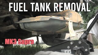 Mk3 Supra Natasha's fuel tank removal