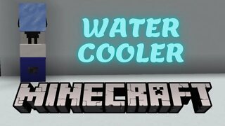 Minecraft: Water Cooler (Very Easy To Make)