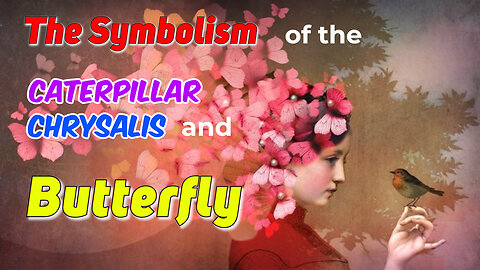 The Symbolism of the Caterpillar, Chrysalis and Butterfly