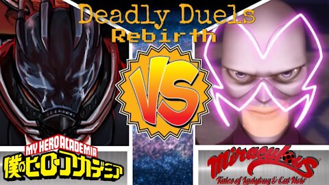 All For One VS Hawk Moth (My Hero Academia VS Miraculous Ladybug) | Deadly Duels Rebirth