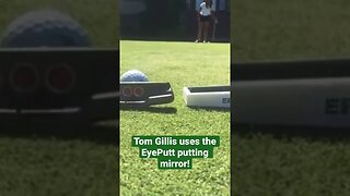 Tom Gillis using the amazing EyePutt putting mirror! #golf #tomgillisgolf #puttingtips