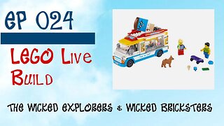 LEGO Live Build Set 60253 Ice Cream Truck - Ep 024