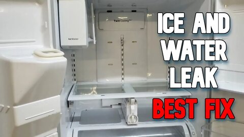 Samsung Refrigerator Ice Build-Up and Leaking Water Inside Drawers - How to Fully Fix it Forever