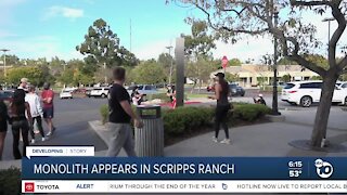 Monolith appears in Scripps Ranch shopping center