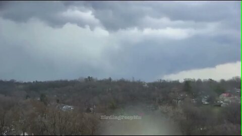 Here's a quick time lapse of the rotation on the Confirmed #Tornado from an Ottumwa, #Iowa l