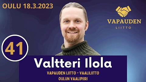 Vapauden Liitto - Valtteri Ilola Oulu 18.3.2023
