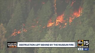 Museum Fire: A look behind the fire lines