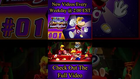 Mario + Rabbids Rayman In The Phantom Show Part 1 Video Highlights #Shorts