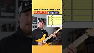 ☝ Die Gitarre ist in 4 reinen Quarten und einer großen Terz gestimmt!