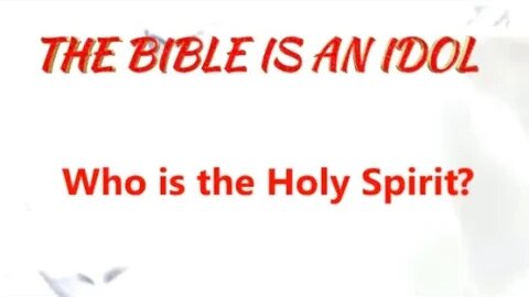 Who Is The Holy Spirit