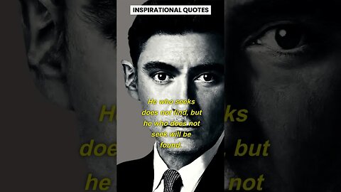 Franz Kafka QUOTES THAT WILL CHANGE YOUR MIND. #shorts #bestquotes