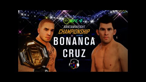 The REMATCH! "Pretty Boy" JBonancA vs Dominick "The Dominator" Cruz 2 (EA Sports UFC 4)
