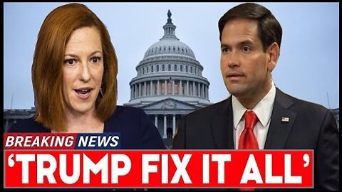 Watch Jen Psaki calls Marco Rubio ‘IDIOT’ after ‘no-fly’ zone reject…INSTANTLY regrets it