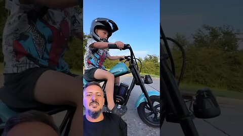 Moto custom para seu filho: sonho de todo pai