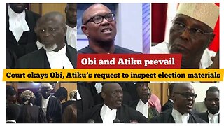 Peter obi won, Court okays Obi, Atiku’s request to inspect election materials