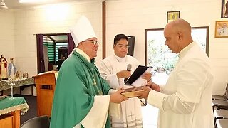 Sunday Mass celebrated by Bishop Charles Gauci and concelebrated by Fr Adam Crouch400