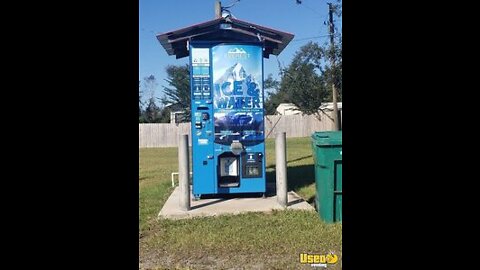 Like New 2018 Everest VX2 Bagged Ice and Water Vending Machine for Sale in Florida