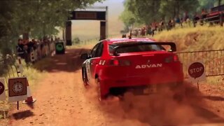 DiRT Rally 2 - Lancer Evo Xcursion Through Yambulla Mountain