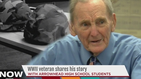 Local sudents help preserve WWII veteran's story