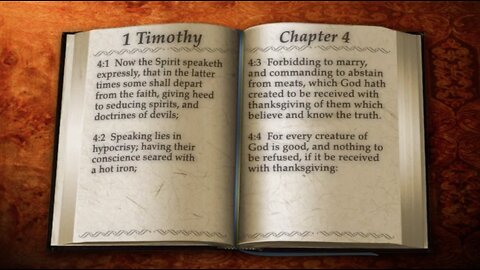 The Bible | 1st Timothy Chapter 4 | Are We Seeing the Fulfillment of 1st Timothy Chapter 4?