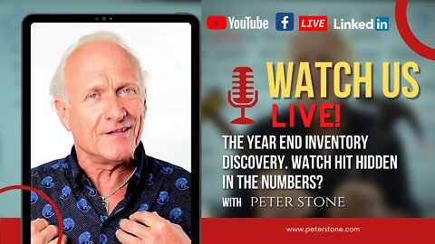 The year end inventory discovery. Watch hit hidden in the numbers