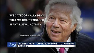 Patriots owner Robert Kraft charged in prostitution ring