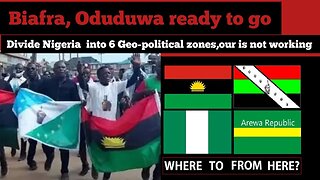 Divide Nigeria into 6 Geo-political zones,our democracy is not working