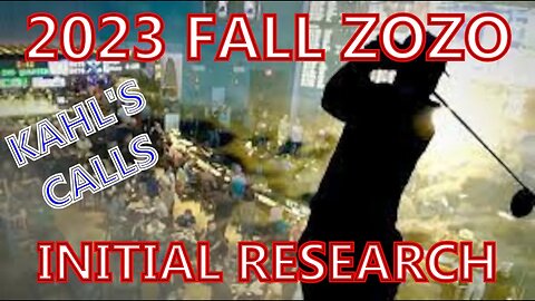 2023 FedEx Fall Zozo Initial Research