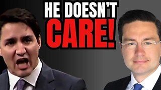 When Will Poilievre Learn: He Doesn't Care!