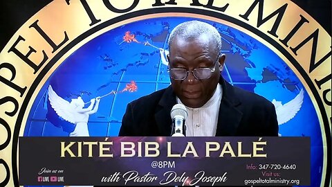 Kite Bib La Pale | Vendredi 2 Juin 2023| Pasteur Joseph Dely |