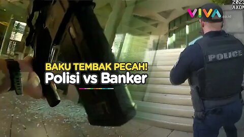 BAK VIDEO GAME! Video Baku Tembak Brutal di Bank AS