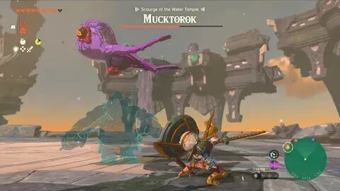 The Legend of Zelda Tears of The Kingdom MuckTorok Boss Battle