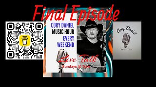 Cory Daniel music hour Live Talk "final episode